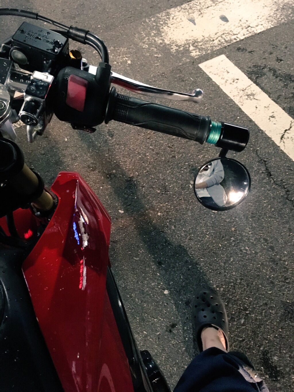 Hondaグロムにかっこいいバーエンドミラーを付けた話 西冨ブログ